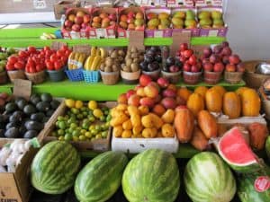 fruit stand