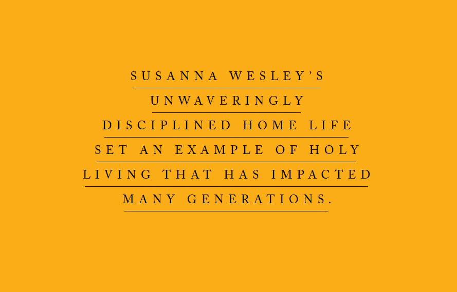 Susanna's unwavering discipline