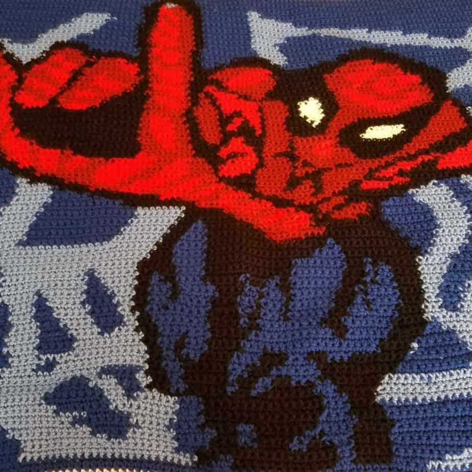 spiderman blanket