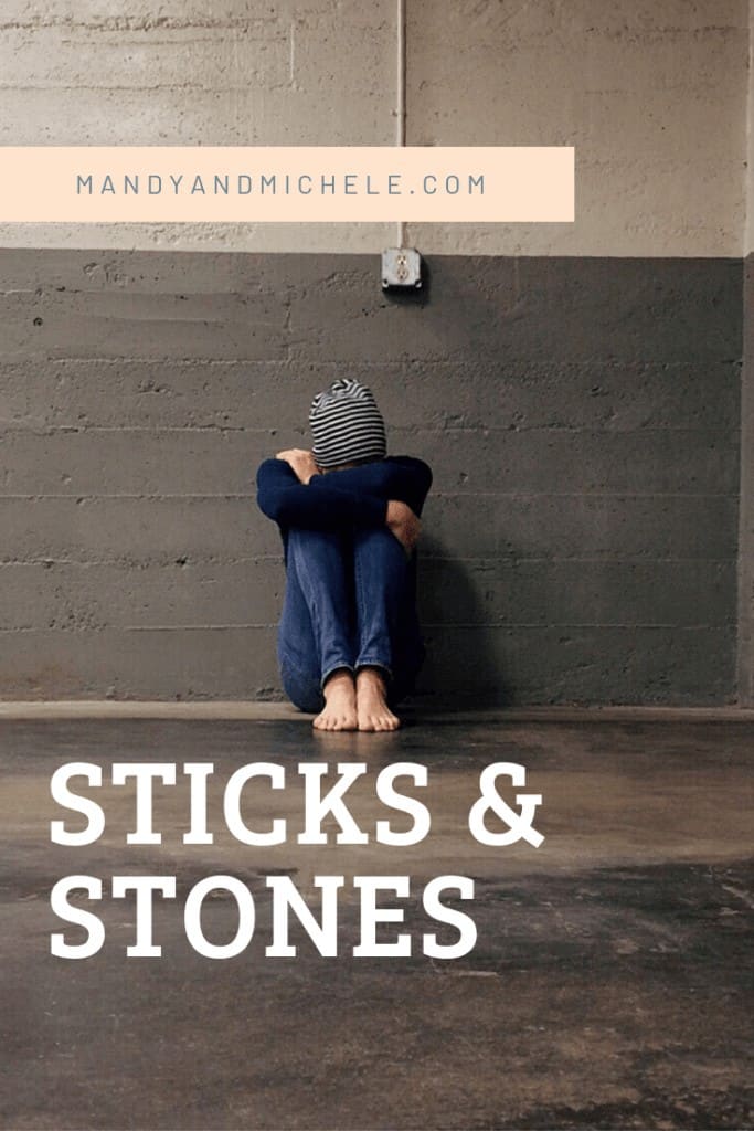Stick and stones #bullies #bullying How to prepare your children for the worst.