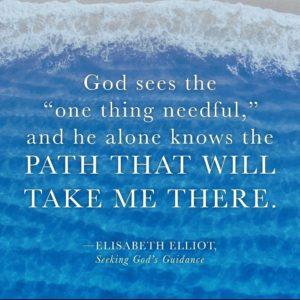 He knows the path; Elisabeth Elliott