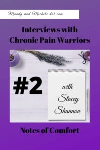 interviews with chronic pain warriors