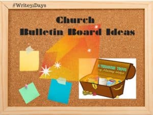 Church Bulletin Boards