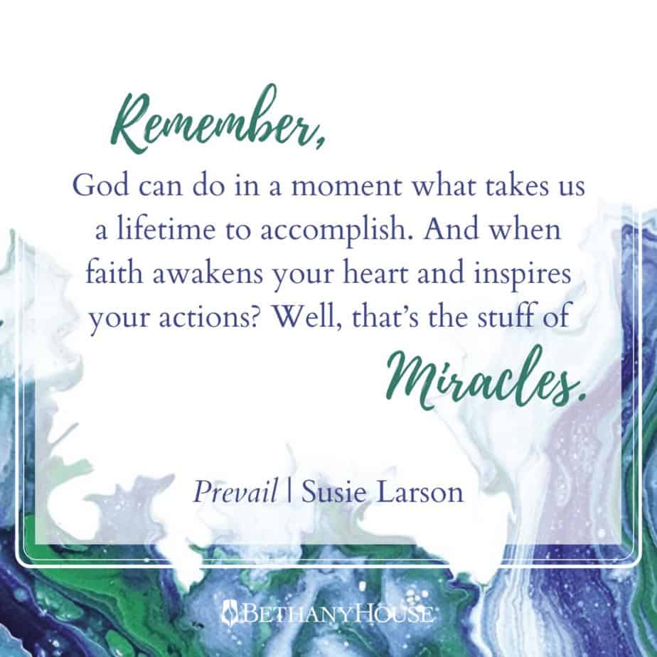 Prevail for a miracle
