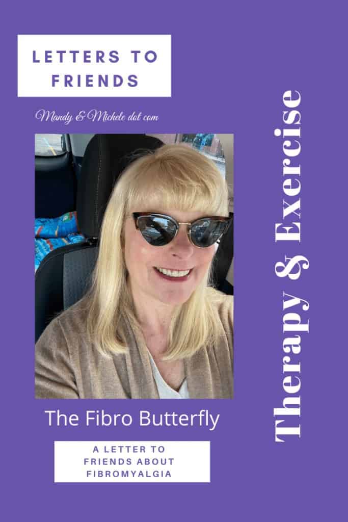 the Fibro Butterfly on physical therapy and exercise