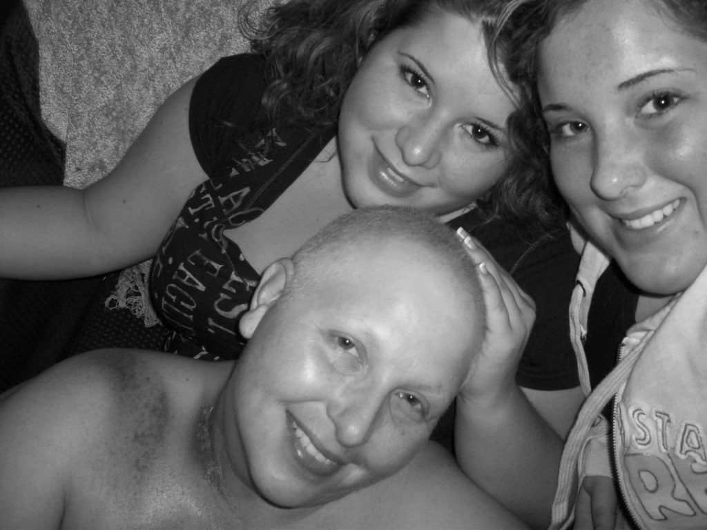 NIhlia with her daughters cancer wont steal my joy
