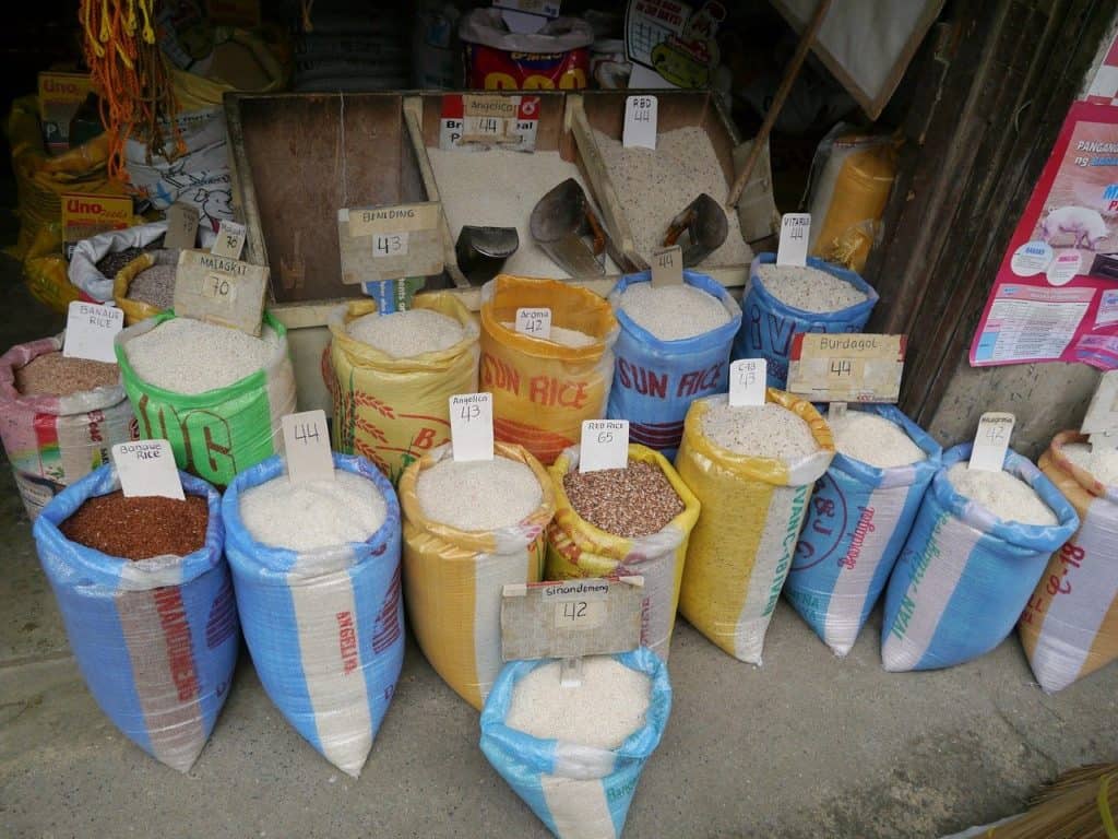 rice in market
