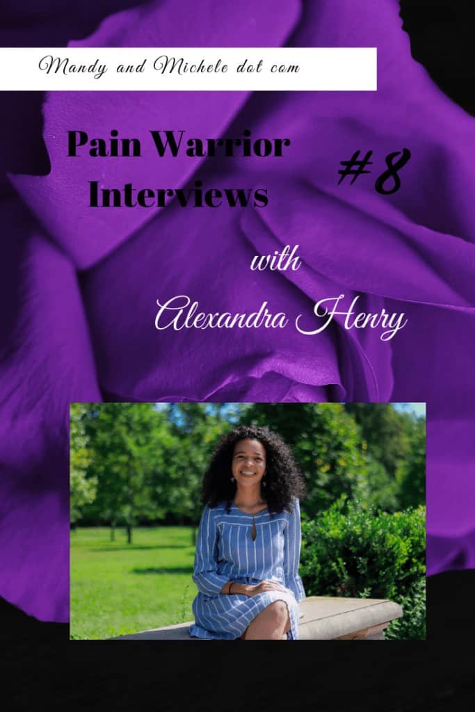 pain warrior interview with Alexandra Henry acceptance journey