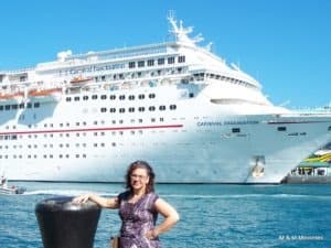 cruise ship embarking