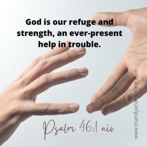 God my refuge