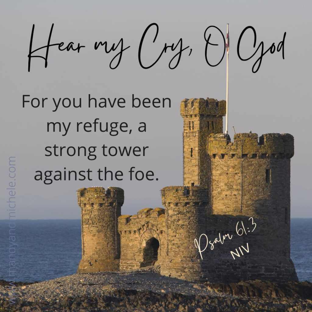 Vision issues but He is my refuge