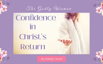 Confidence in Christ's Appearing